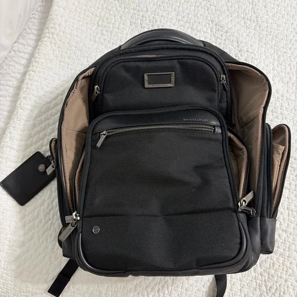 Briggs & Riley Black Work Backpack - Picture 2 of 2